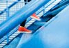 “근육, 건강의 숨은 열쇠…일상 속 근육 관리법 주목받아” person stepping on blue stairs