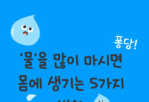 물 충분히 마시면 몸에 어떤 변화?…. 피로 감소부터 체중 관리까지